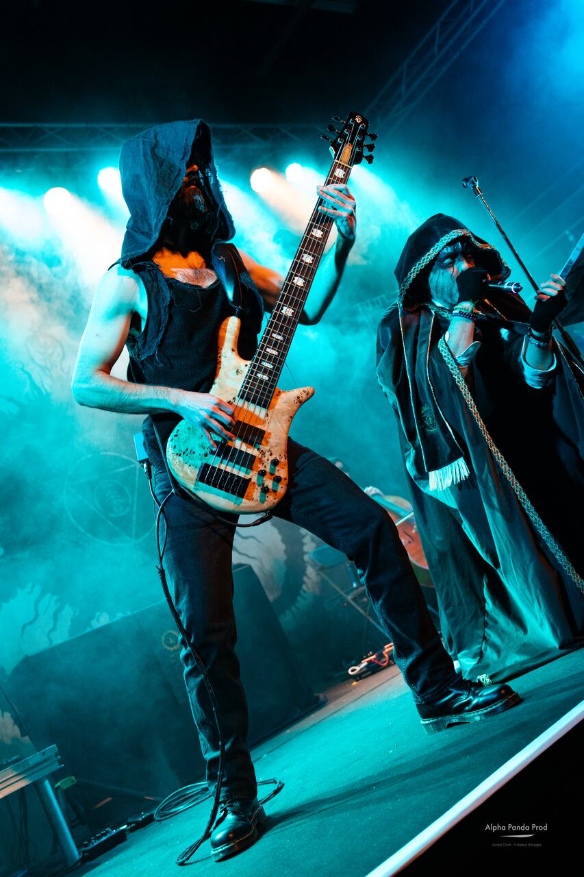 Crossed guitars